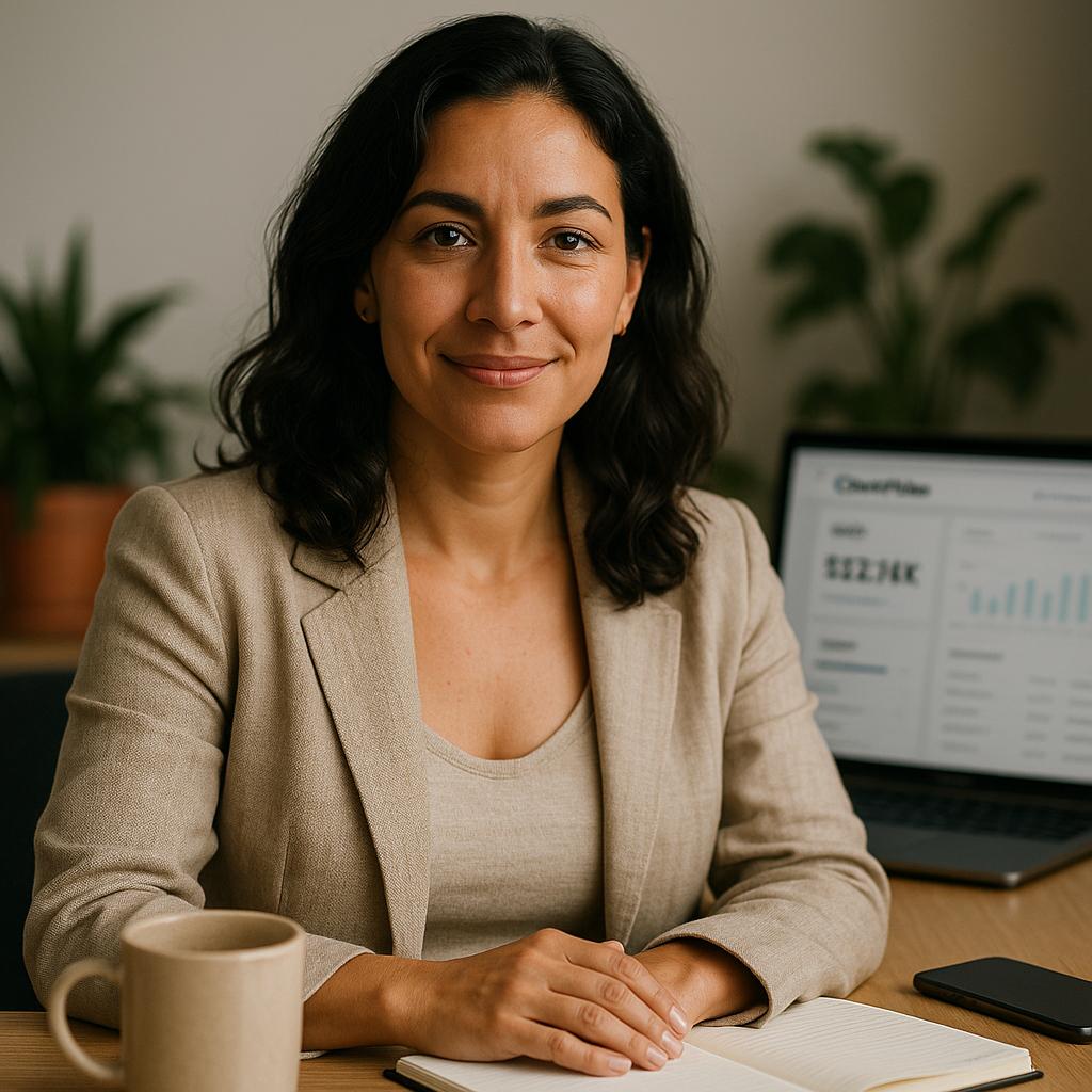 Maria S. — marketing manager turned founder, now at $3,400 MRR